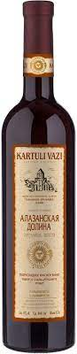 Wino Kartuli Vazi Dolina Alazańska czerwone p&oacute;łsłodkie 11%, 0,75 l
