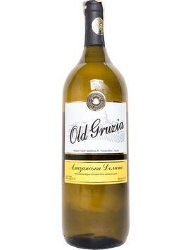 Вино Old Gruzia Алазанская долина белое полусладкое 11,5%, 1,5 л 100312 фото